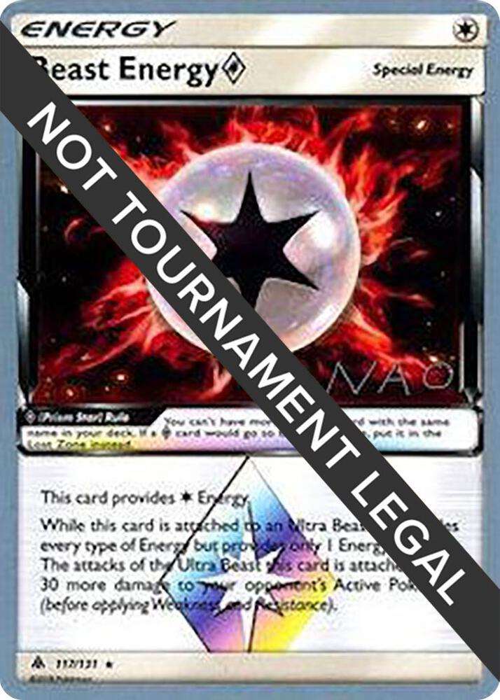 Beast Energy Prism Star - 2018 (Naohito Inoue) 117/131 card from World Championship Decks