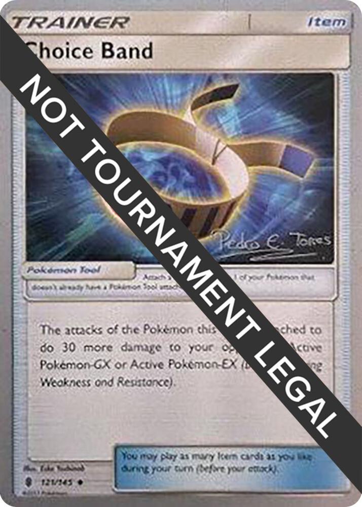Choice Band - 2018 (Pedro Eugenio Torres) 121/145 card from World Championship Decks
