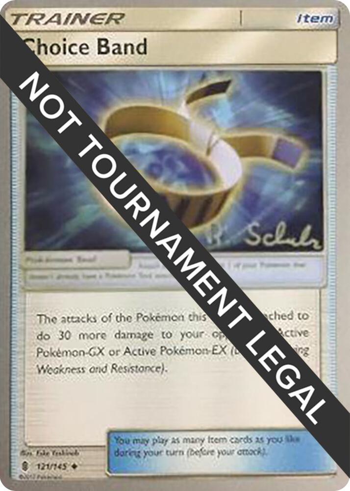 Choice Band - 2018 (Robin Schulz) 121/145 card from World Championship Decks