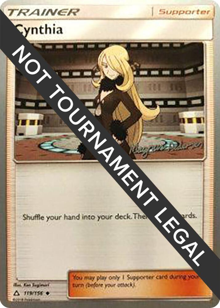 Cynthia - 2018 (Magnus Pedersen) 119/156 card from World Championship Decks