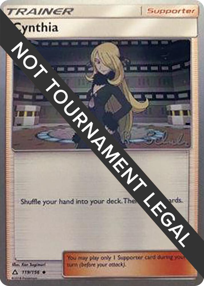 Cynthia - 2018 (Robin Schulz) 119/156 card from World Championship Decks