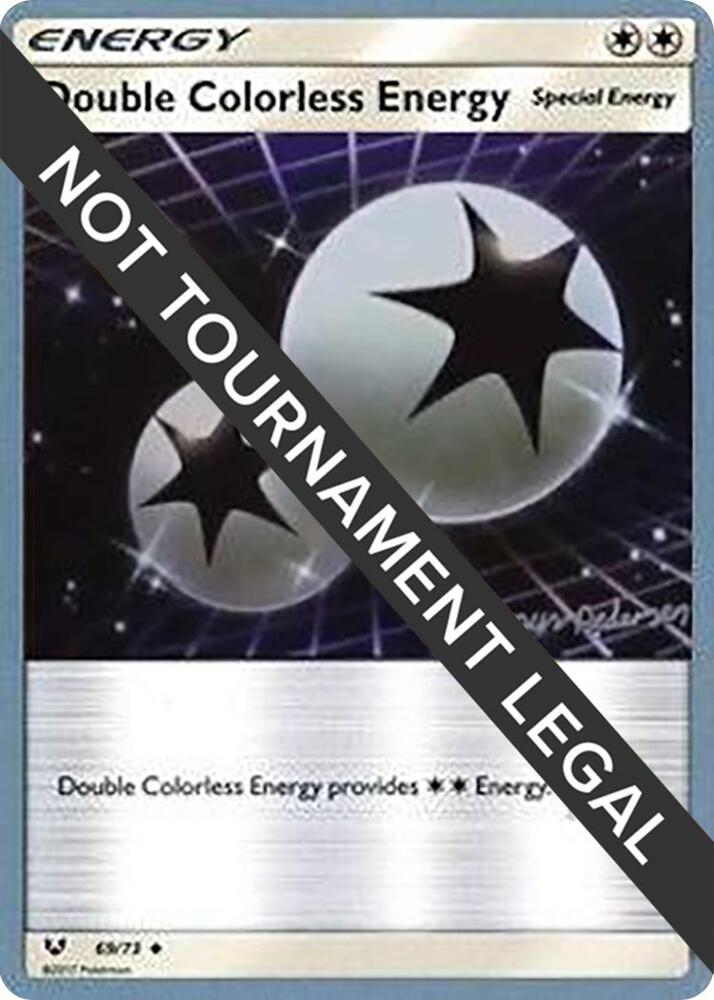 Double Colorless Energy - 2018 (Magnus Pedersen) 69/73 card from World Championship Decks