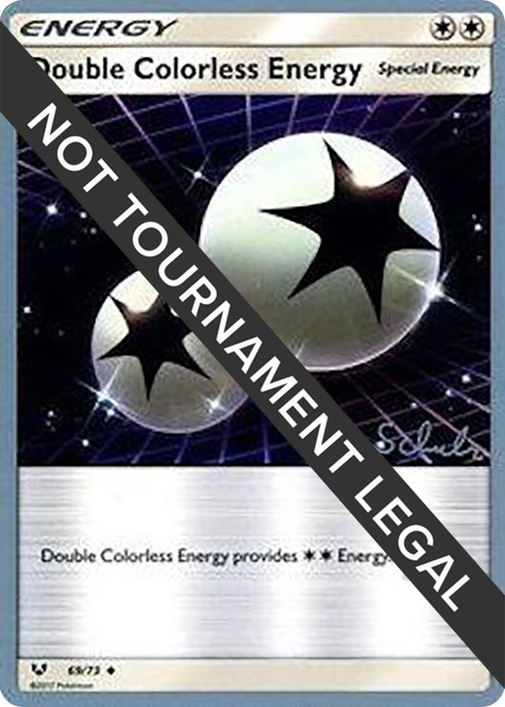 Double Colorless Energy - 2018 (Robin Schulz) 69/73 card from World Championship Decks