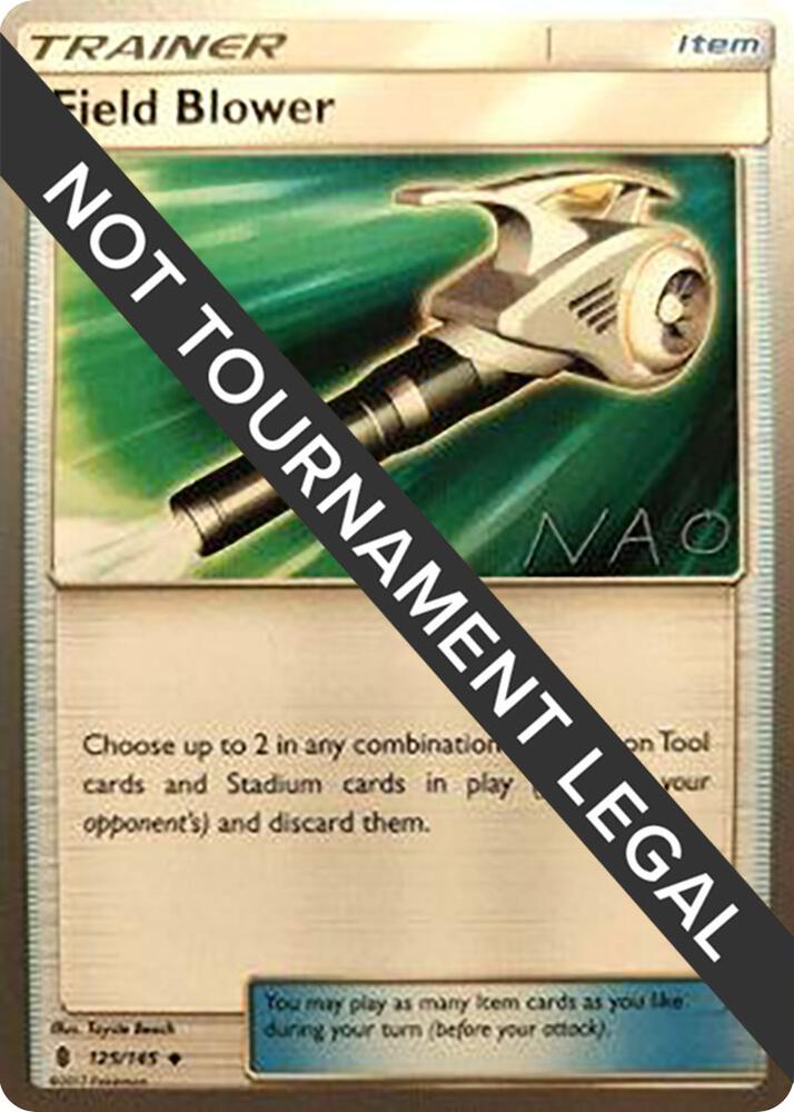 Field Blower - 2018 (Naohito Inoue) 125/145 card from World Championship Decks