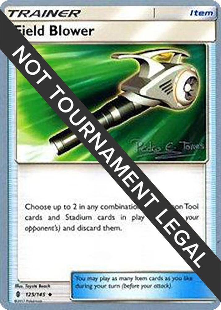 Field Blower - 2018 (Pedro Eugenio Torres) 125/145 card from World Championship Decks