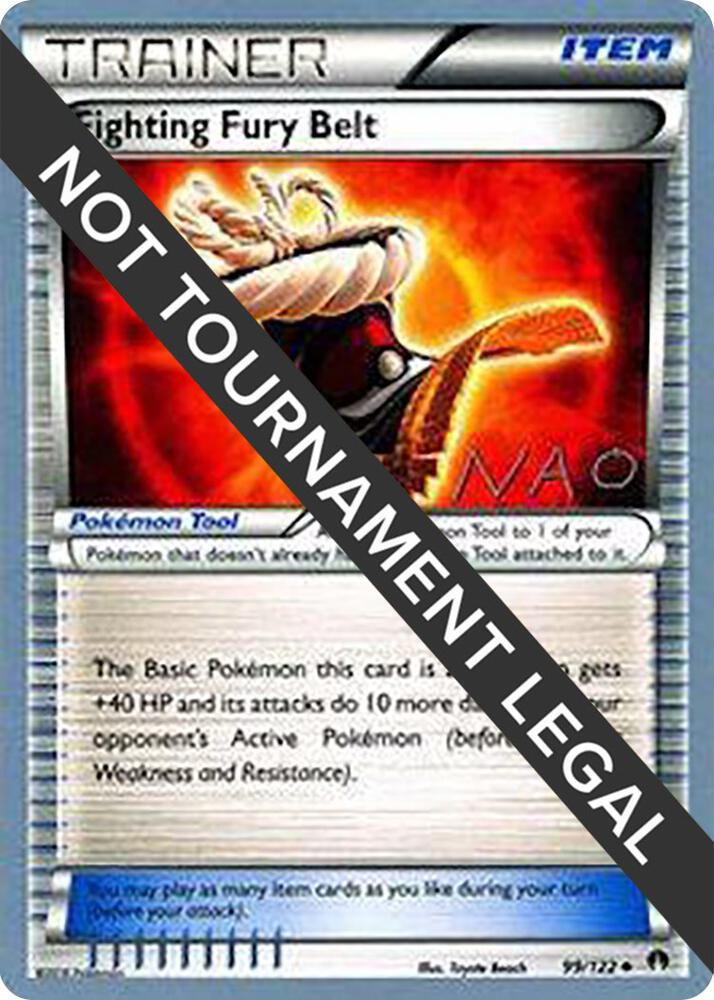 Fighting Fury Belt - 2018 (Naohito Inoue) 99/122 card from World Championship Decks