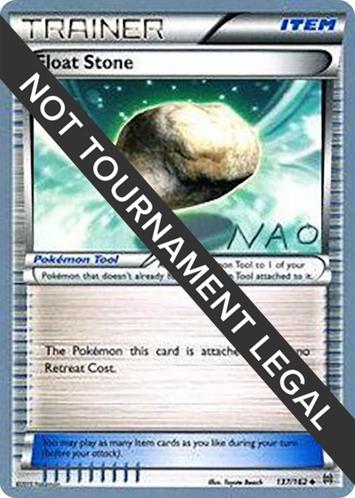 Float Stone - 2018 (Naohito Inoue) 137/162 card from World Championship Decks