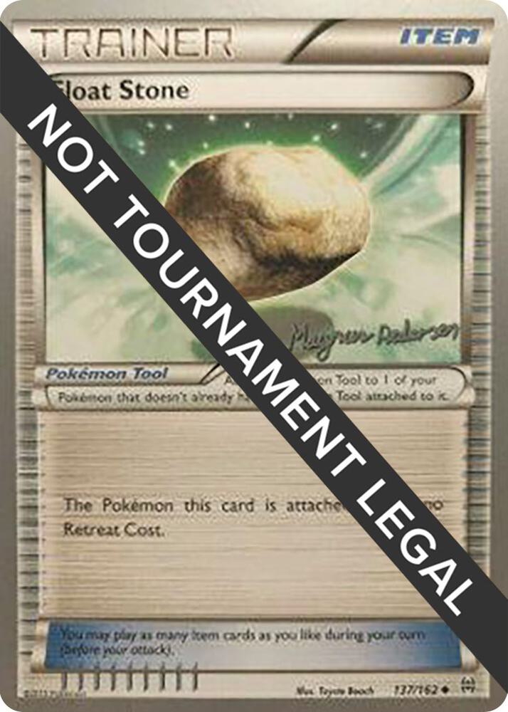 Float Stone - 2018 (Magnus Pedersen) 137/162 card from World Championship Decks