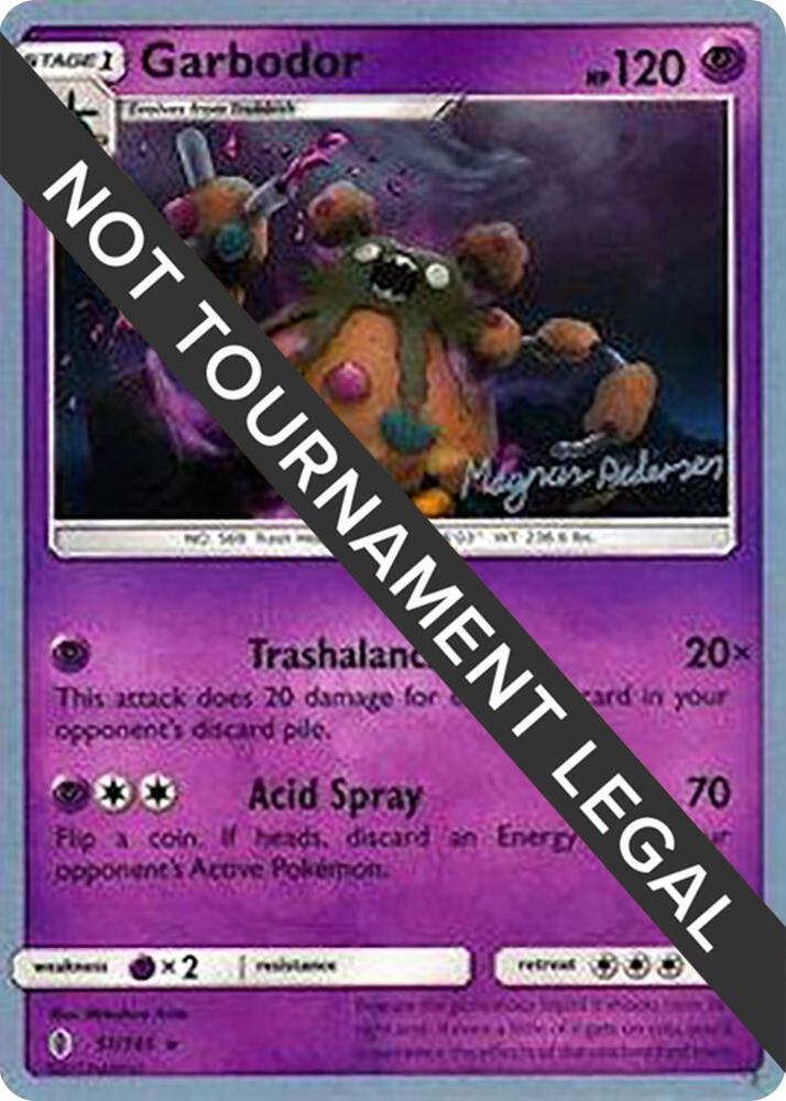 Garbodor (51) - 2018 (Magnus Pedersen) 51/145 card from World Championship Decks