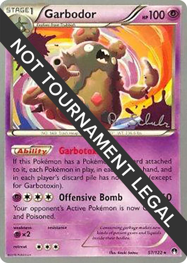 Garbodor (57) - 2018 (Robin Schulz) 57/122 card from World Championship Decks