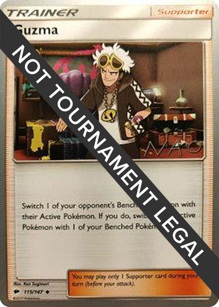 Guzma - 2018 (Naohito Inoue) 115/147 card from World Championship Decks