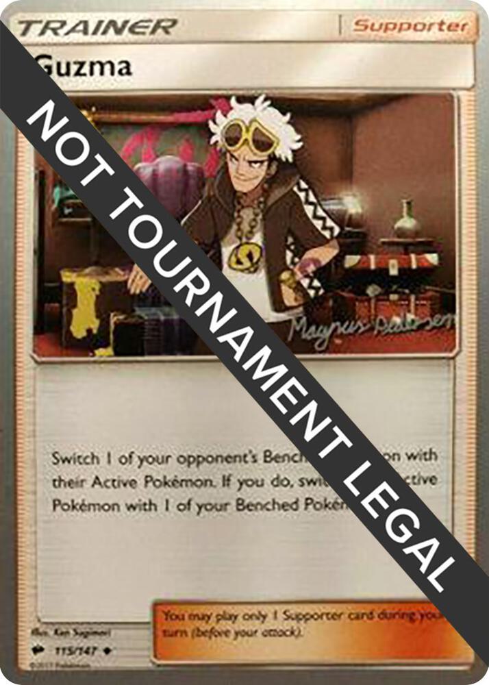 Guzma - 2018 (Magnus Pedersen) 115/147 card from World Championship Decks