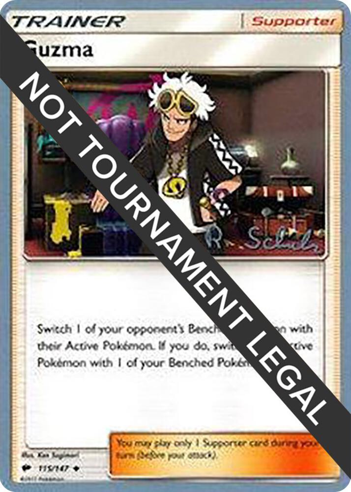 Guzma - 2018 (Robin Schulz) 115/147 card from World Championship Decks