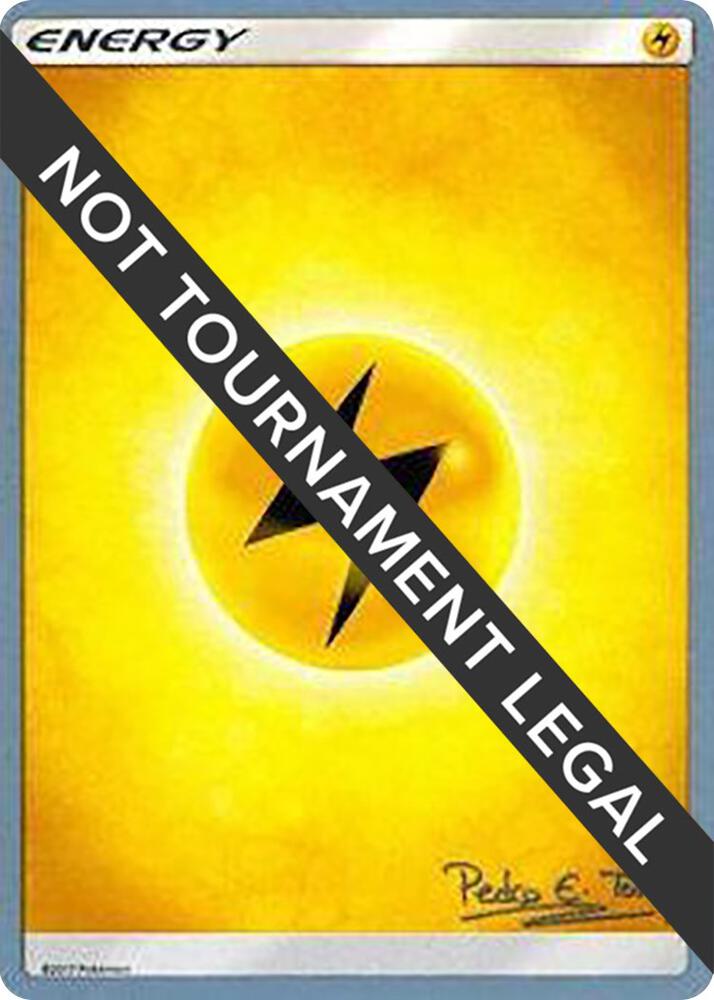 Lightning Energy - 2018 (Pedro Eugenio Torres) card from World Championship Decks