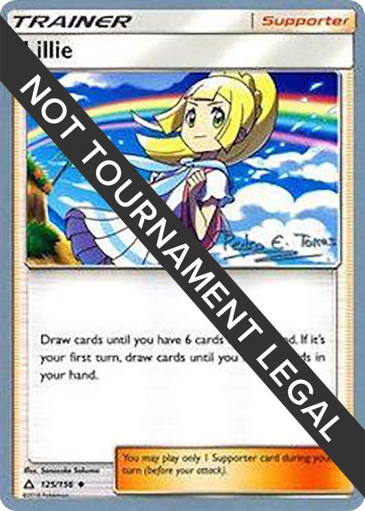 Lillie - 2018 (Pedro Eugenio Torres) 125/156 card from World Championship Decks