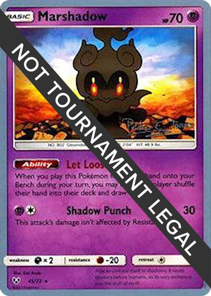 Marshadow - 2018 (Pedro Eugenio Torres) 45/73 card from World Championship Decks