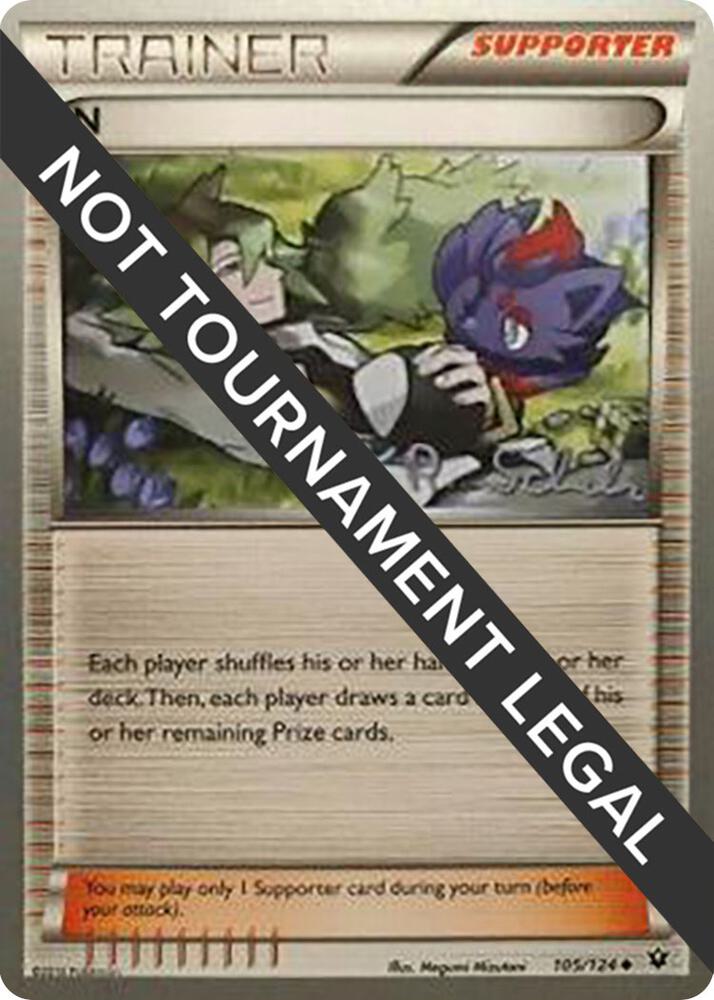 N - 2018 (Robin Schulz) 105/124 card from World Championship Decks
