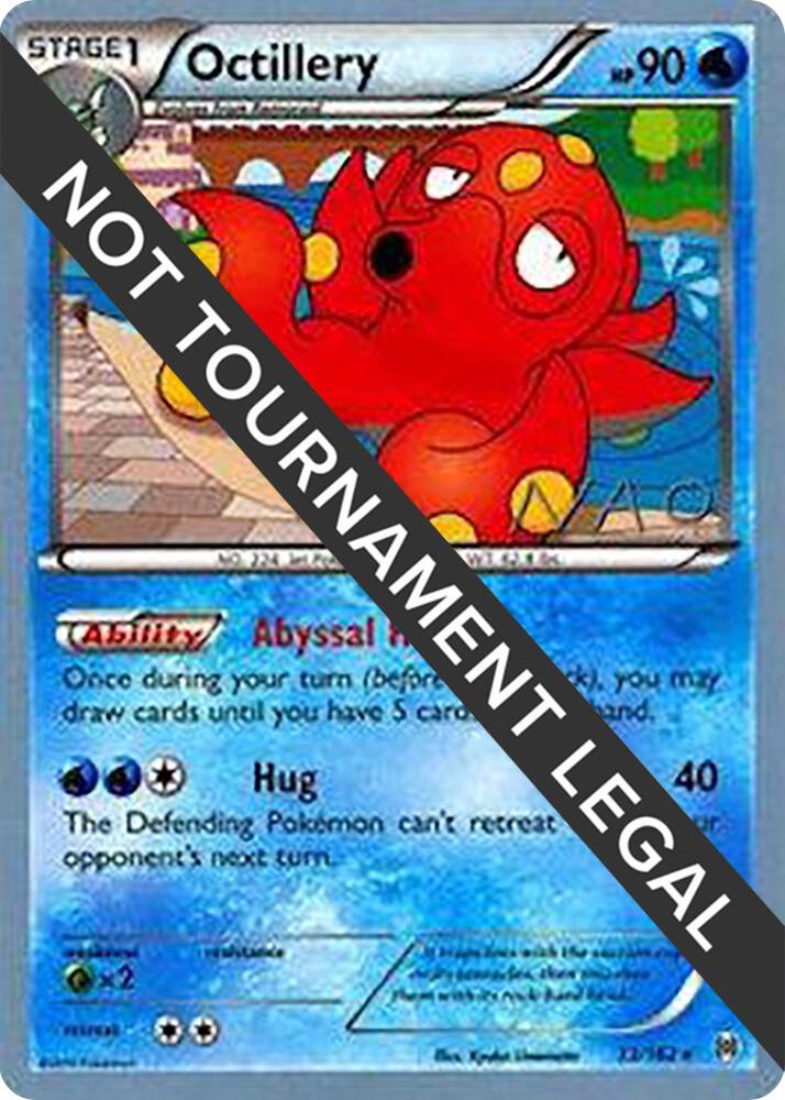 Octillery - 2018 (Naohito Inoue) 33/162 card from World Championship Decks