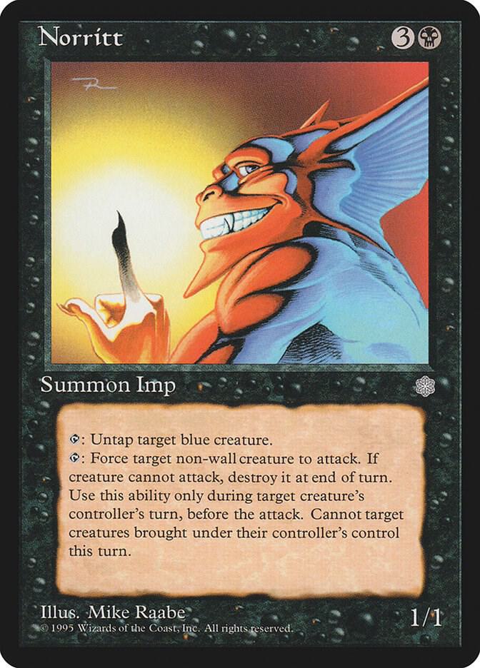 Norritt card from Ice Age