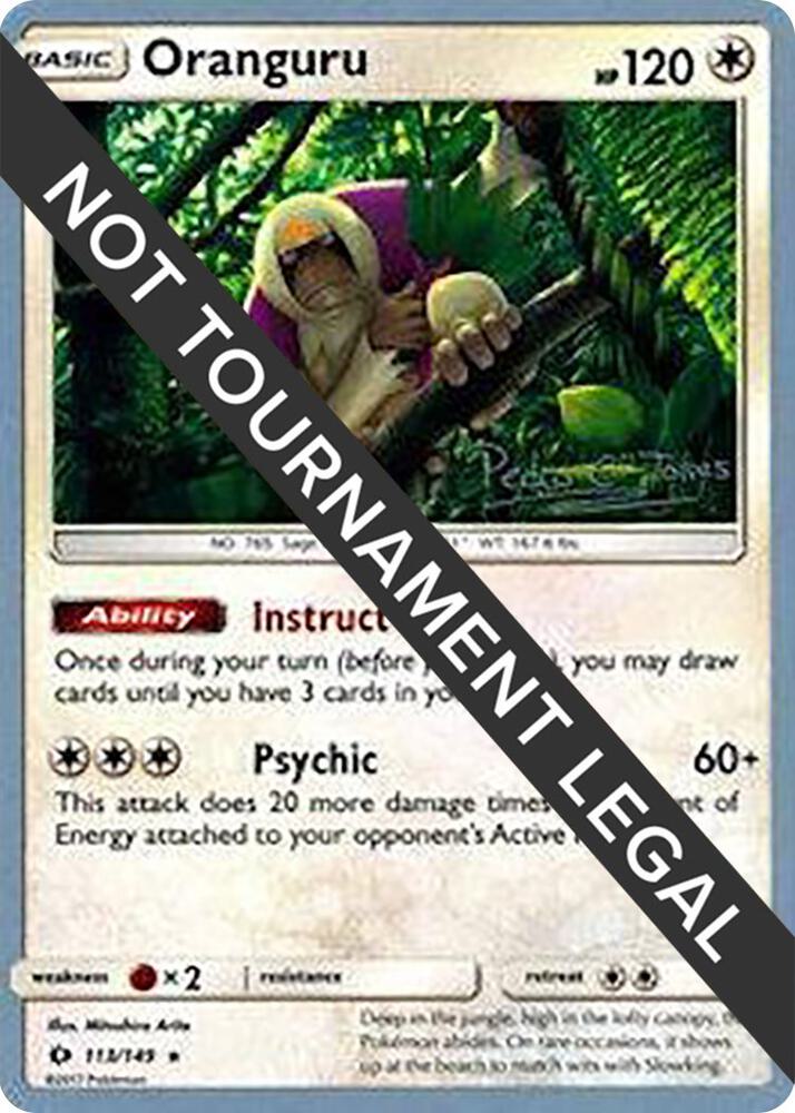 Oranguru - 2018 (Pedro Eugenio Torres) 113/149 card from World Championship Decks