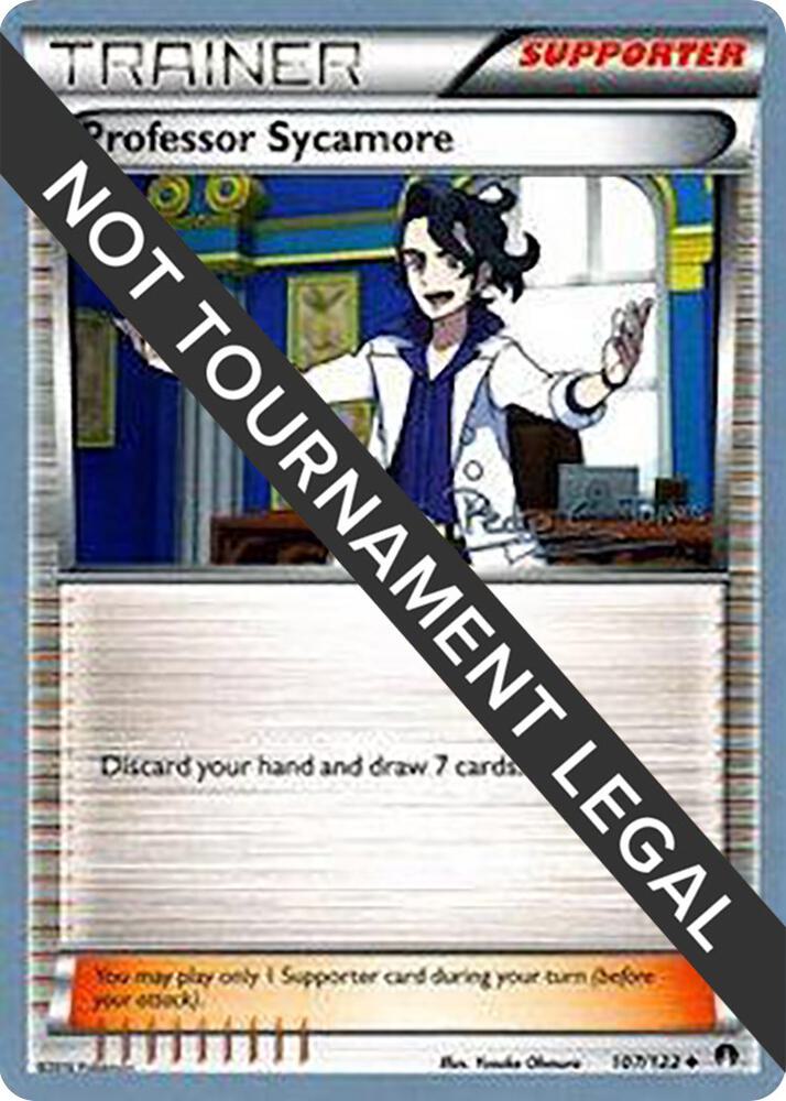Professor Sycamore - 2018 (Pedro Eugenio Torres) 107/122 card from World Championship Decks