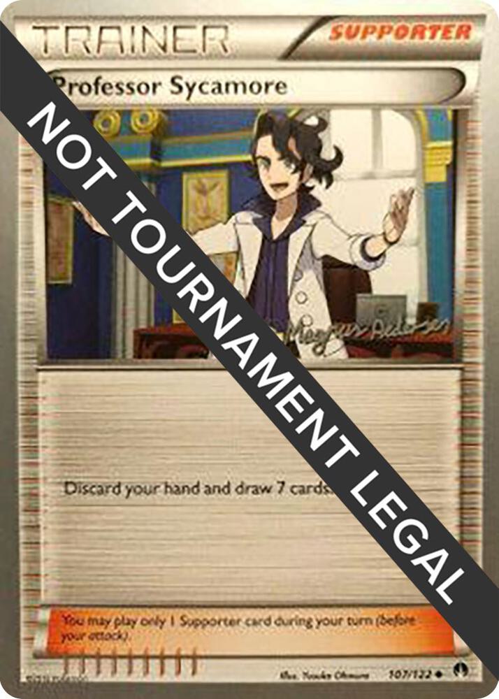 Professor Sycamore - 2018 (Magnus Pedersen) 107/122 card from World Championship Decks