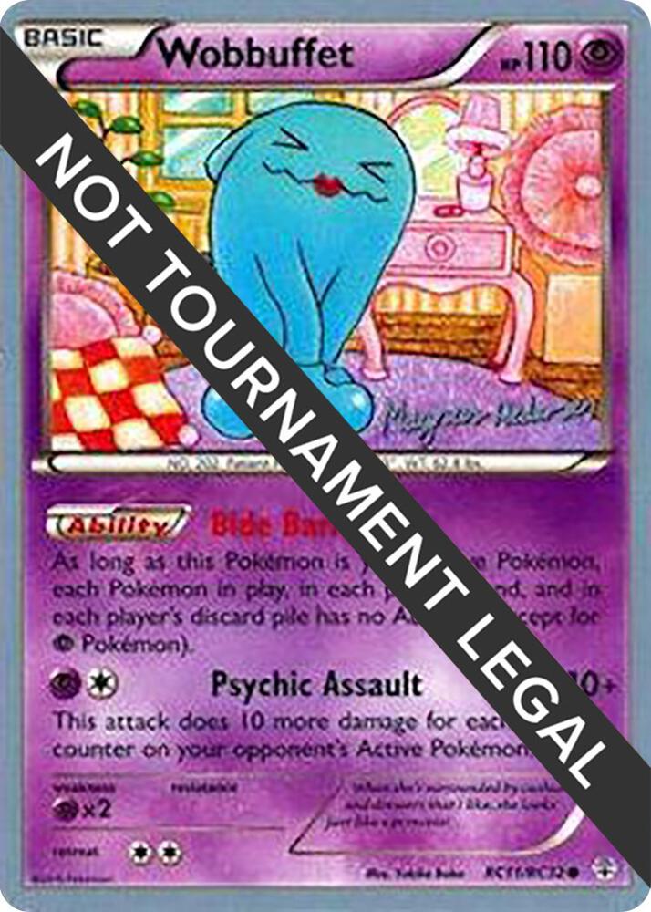 Wobbuffet - 2018 (Magnus Pedersen) RC11/RC32 card from World Championship Decks