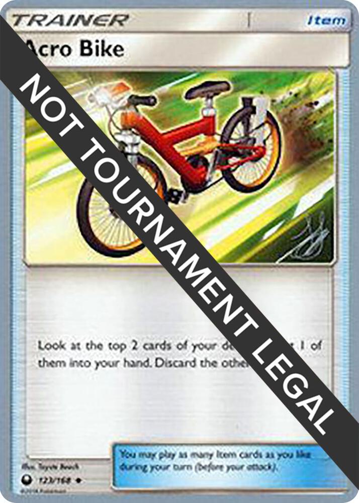 Acro Bike - 2019 (Henry Brand) 123/168 card from World Championship Decks