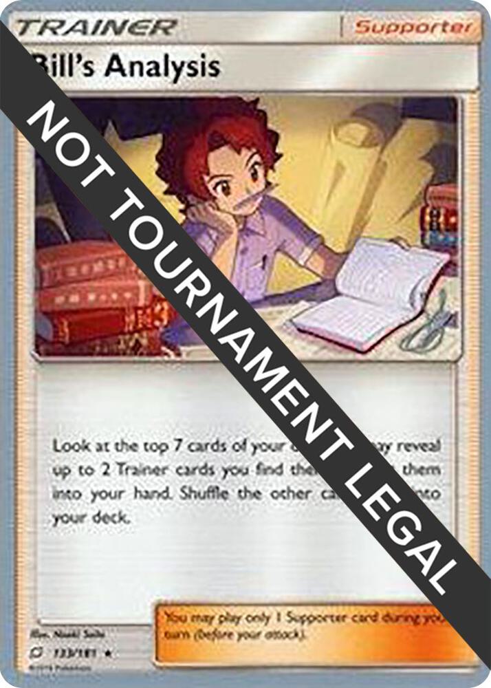 Bill's Analysis - 2019 (Henry Brand) 133/181 card from World Championship Decks