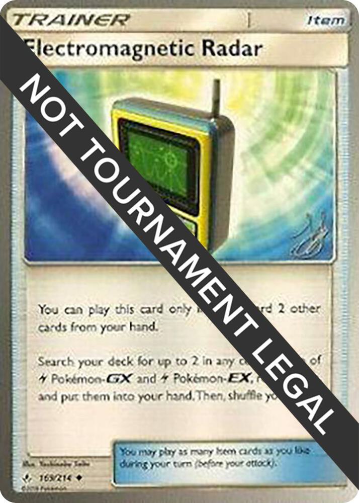 Electromagnetic Radar - 2019 (Henry Brand) 169/214 card from World Championship Decks