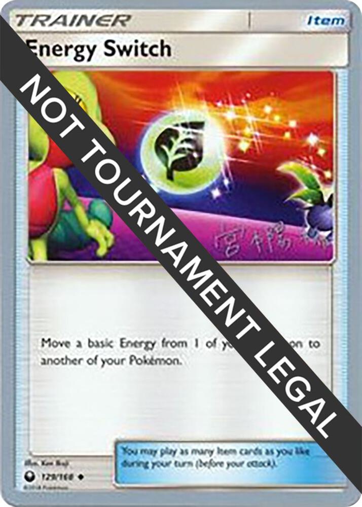 Energy Switch - 2019 (Haruki Miyamoto) 129/168 card from World Championship Decks