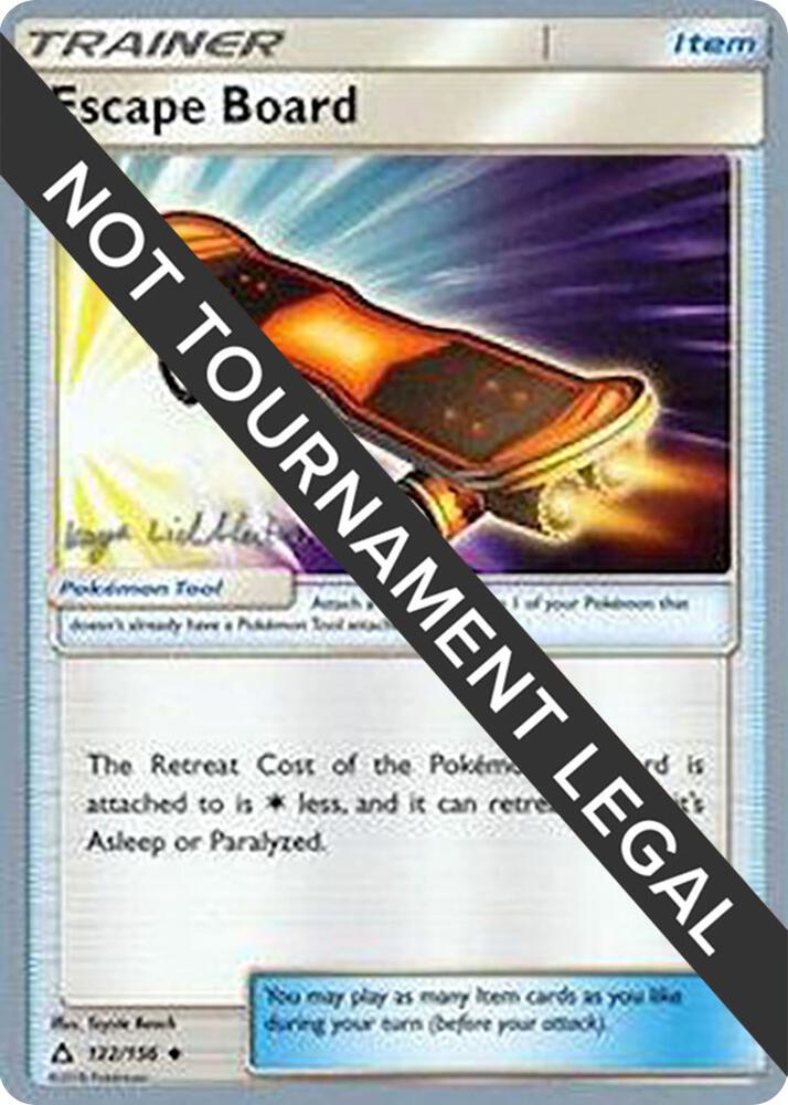 Escape Board - 2019 (Kaya Lichtleitner) 122/156 card from World Championship Decks