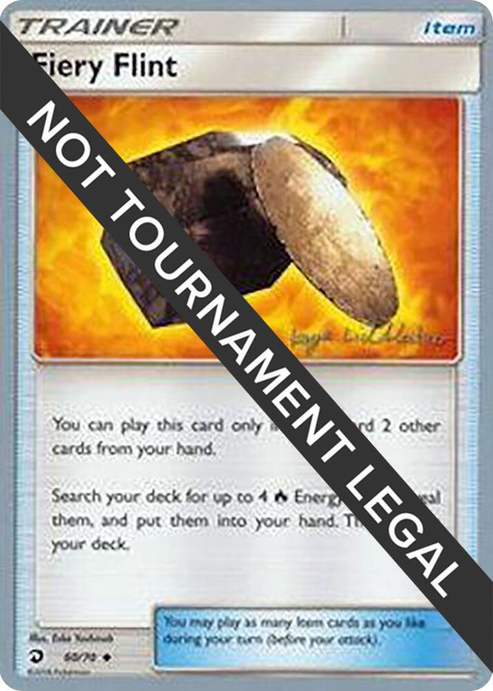 Fiery Flint - 2019 (Kaya Lichtleitner) 60/70 card from World Championship Decks