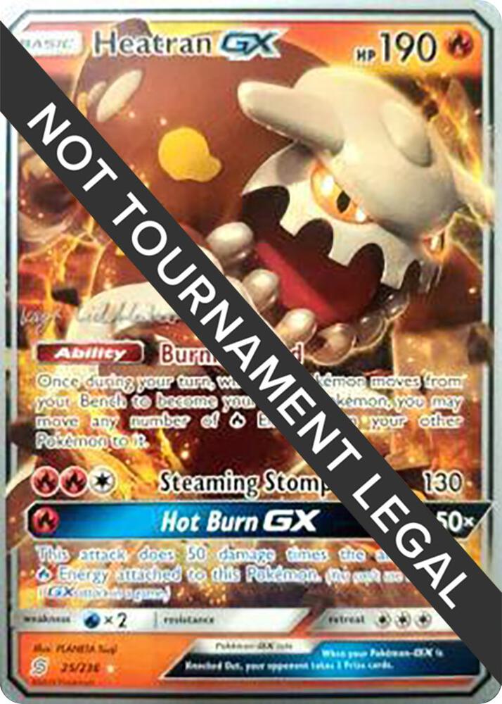 Heatran GX - 2019 (Kaya Lichtleitner) 25/236 card from World Championship Decks