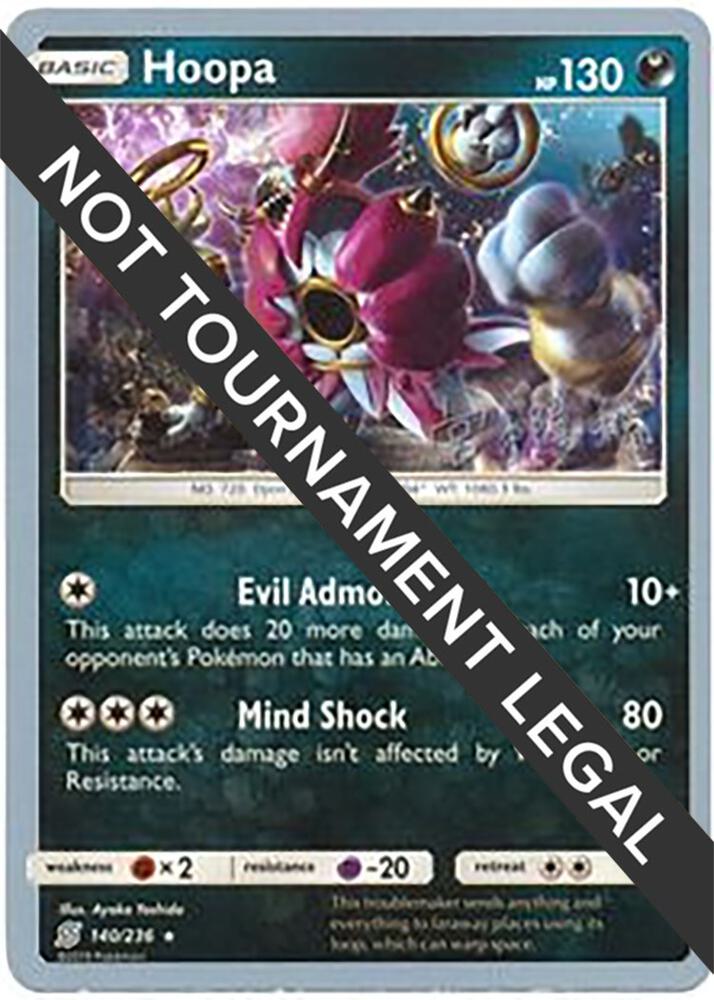 Hoopa - 2019 (Haruki Miyamoto) 140/236 card from World Championship Decks