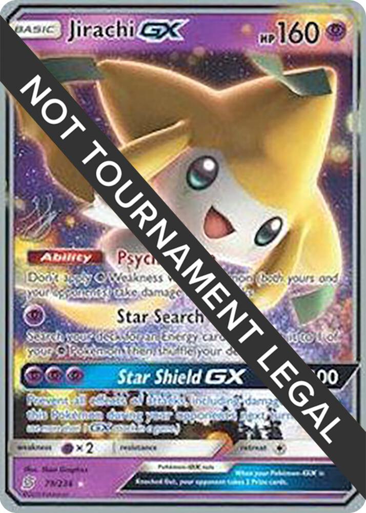 Jirachi GX - 2019 (Henry Brand) 79/236 card from World Championship Decks