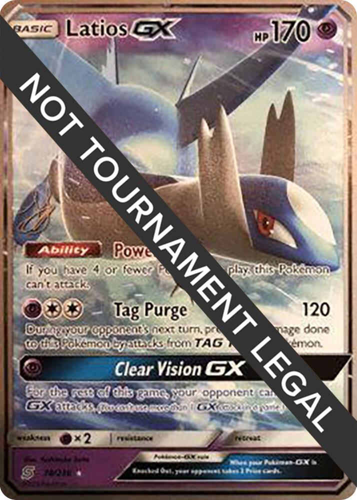 Latios GX - 2019 (Henry Brand) 78/236 card from World Championship Decks