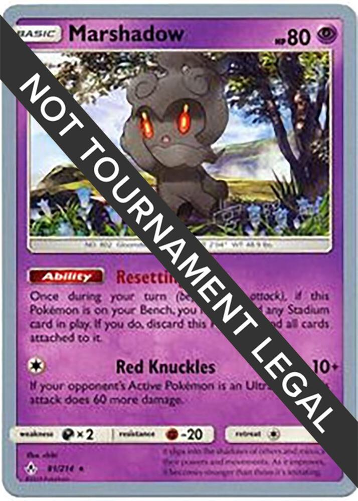 Marshadow - 2019 (Haruki Miyamoto) 81/214 card from World Championship Decks