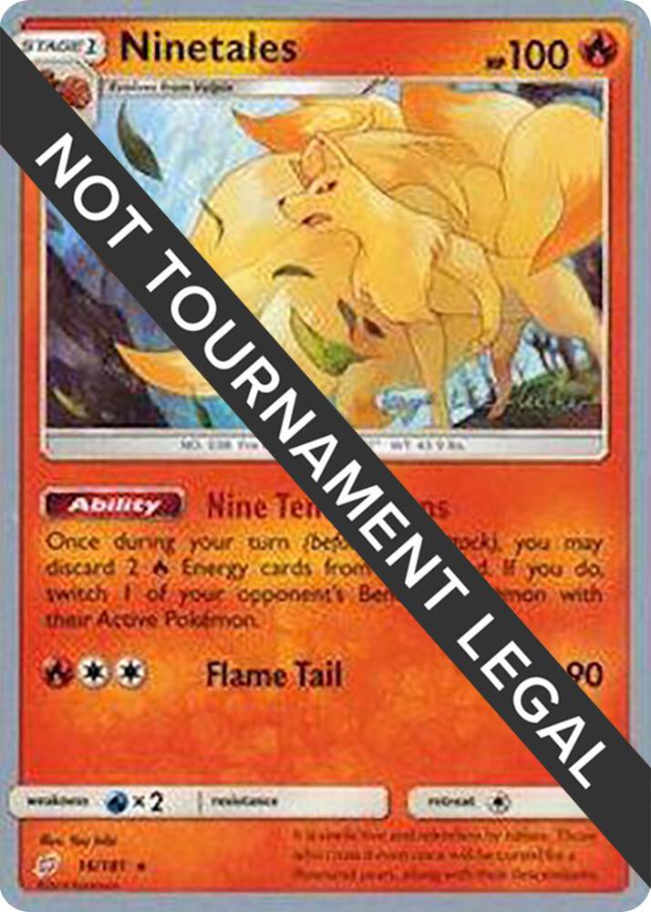 Ninetales - 2019 (Kaya Lichtleitner) 16/181 card from World Championship Decks