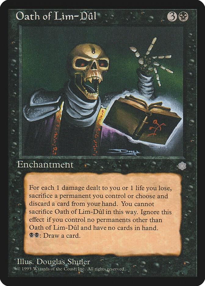 Oath of Lim-Dul card from Ice Age