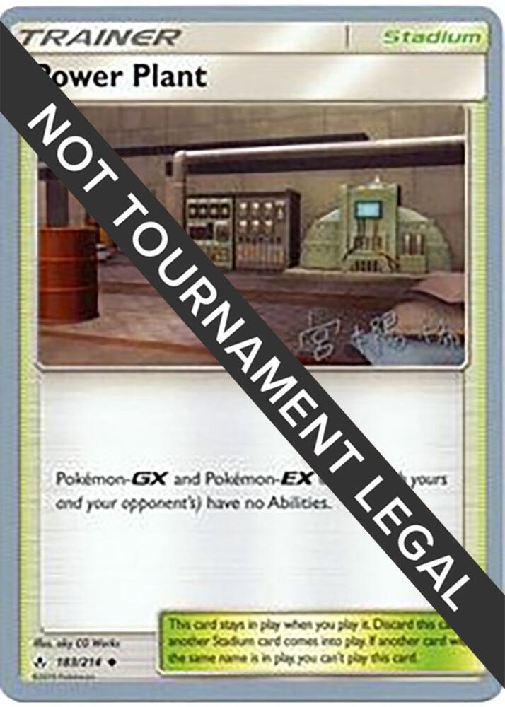 Power Plant - 2019 (Haruki Miyamoto) 183/214 card from World Championship Decks