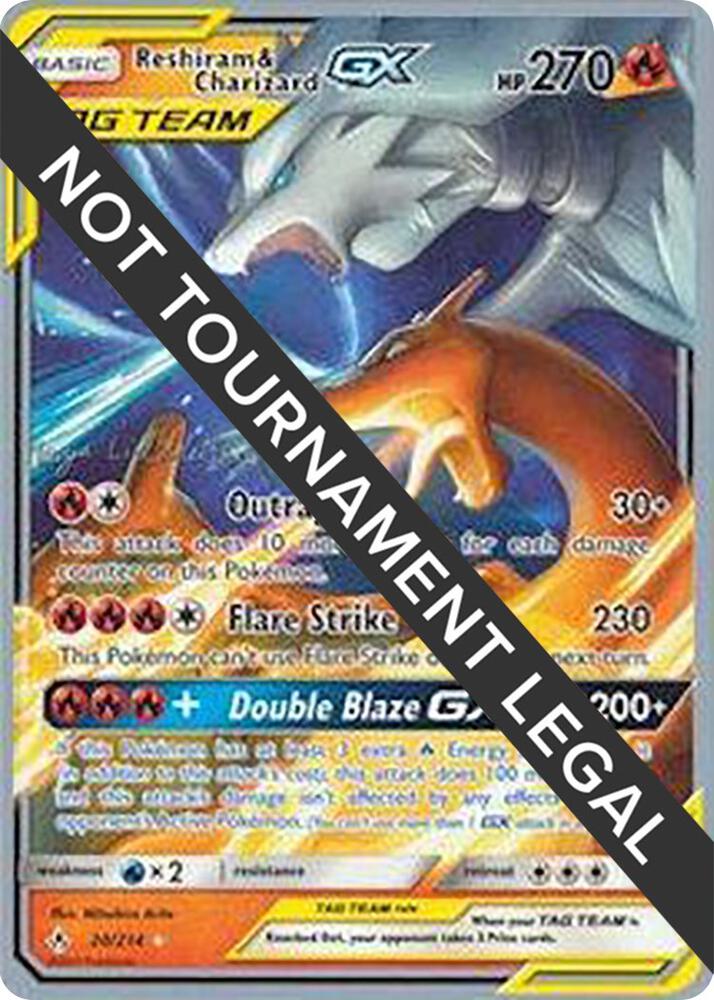 Reshiram & Charizard GX - 2019 (Kaya Lichtleitner) 20/214 card from World Championship Decks