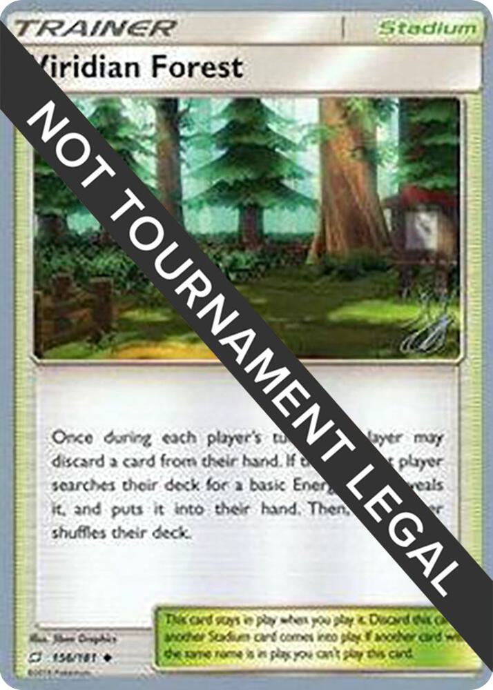 Viridian Forest - 2019 (Henry Brand) 156/181 card from World Championship Decks