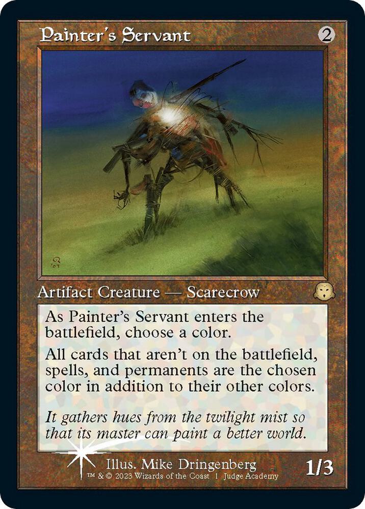 Painter's Servant 1 card from Judge Promos