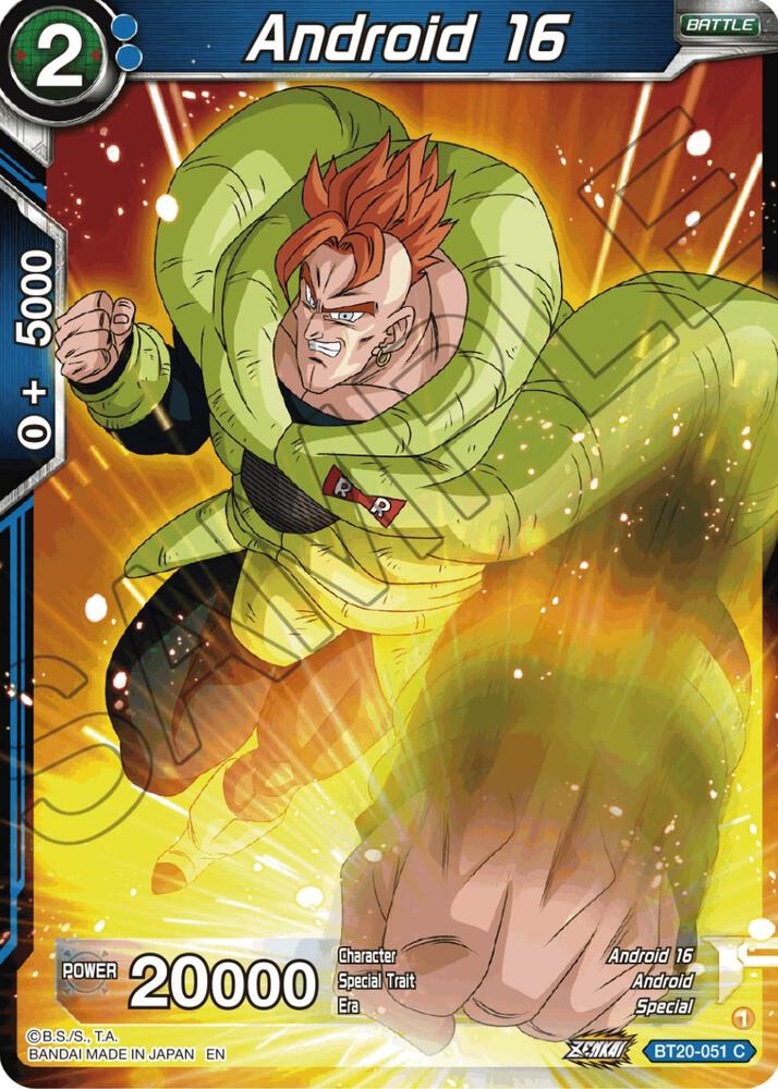 Android 16 BT20-051 card from Power Absorbed