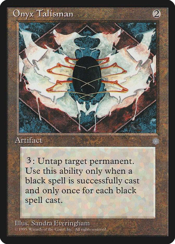 Onyx Talisman card from Ice Age