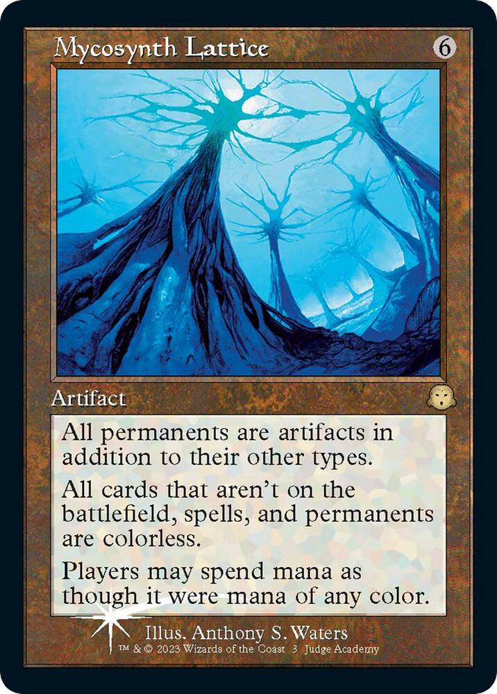 Mycosynth Lattice 3 card from Judge Promos