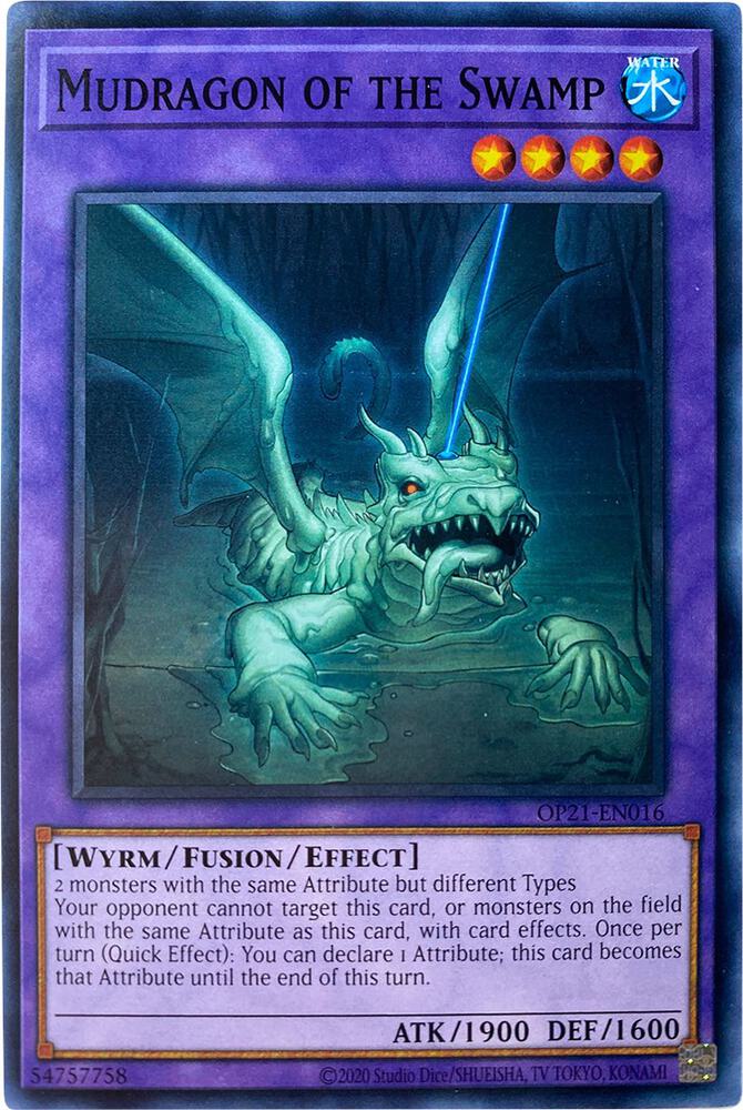 Mudragon of the Swamp OP21-EN016 card from OTS Tournament Pack 21