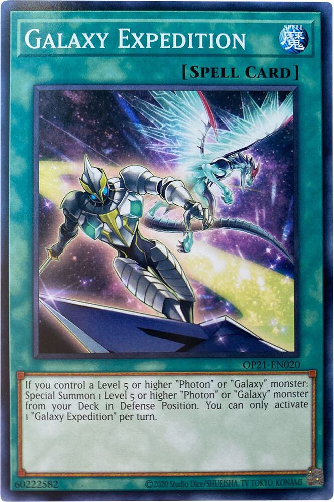 Galaxy Expedition OP21-EN020 card from OTS Tournament Pack 21