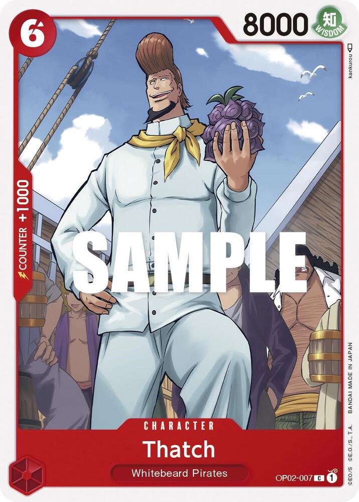 Thatch OP02-007 card from Paramount War